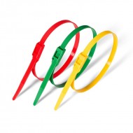 Стяжки крепежные разъемные с горизонтальным замком