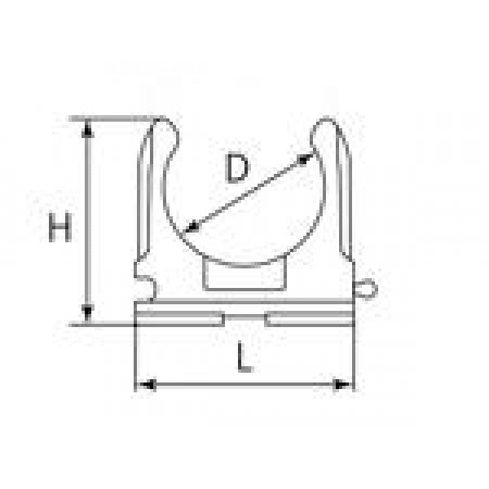 КВТ Крепеж-клипса 32 (мин партия 100 шт.) 44243 KVT КВТ Крепеж-клипса 32 (мин партия 100 шт.) 44243 KVT
