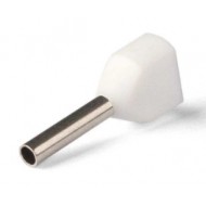 КВТ Наконечник штыревой втулочный двойной НШВИ(2) 0.5-8 (мин партия 100 шт.) 47461 KVT