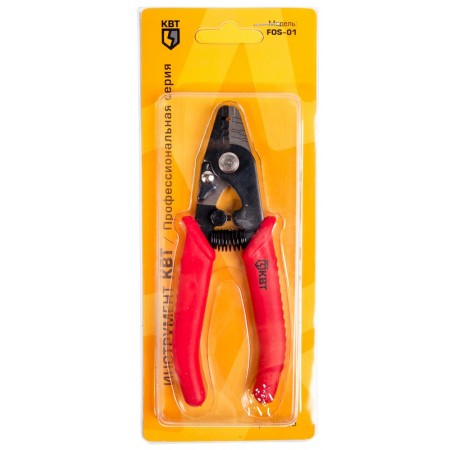 КВТ Профессиональный оптоволоконный стриппер FOS-01 55958 KVT КВТ Профессиональный оптоволоконный стриппер FOS-01 55958 KVT