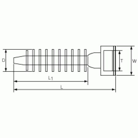 КВТ База дюбельная БД 8х45 60047 (цена за уп.) KVT КВТ База дюбельная БД 8х45 60047 (цена за уп.) KVT