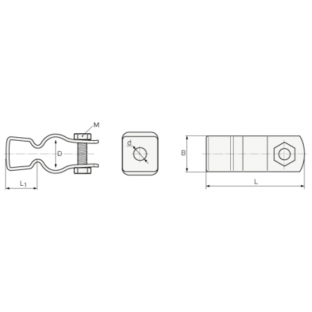 КВТ Скоба подвесная СМП-50 оцинкованная 60431 KVT КВТ Скоба подвесная СМП-50 оцинкованная 60431 KVT