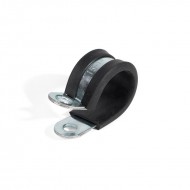 КВТ Скоба металлическая СМР 25-26 с резиновым покрытием (мин партия 100 шт.) 61351 KVT