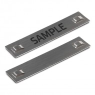 КВТ Бирка кабельная стальная МБC (304) 89х19 с лазерной маркировкой (мин партия 100 шт.) 63074 KVT