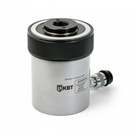 КВТ Домкрат гидравлический с полым штоком ДП20П50 74341 KVT КВТ Домкрат гидравлический с полым штоком ДП20П50 74341 KVT