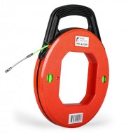 КВТ Протяжка из плетеного полиэстера с фиксированными наконечниками PET-1-4.0/20K (Fortisflex), 76657 KVT