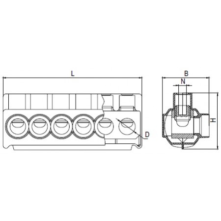 КВТ Комплект клеммников НК-15 78360 KVT КВТ Комплект клеммников НК-15 78360 KVT