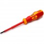 КВТ Диэлектрическая отвертка шлиц 4.0х100, серия «ПРОФИ», 78609 KVT КВТ Диэлектрическая отвертка шлиц 4.0х100, серия «ПРОФИ», 78609 KVT