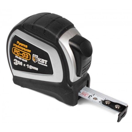 КВТ Рулетка строительная РС-03-3х16 78645 KVT КВТ Рулетка строительная РС-03-3х16 78645 KVT