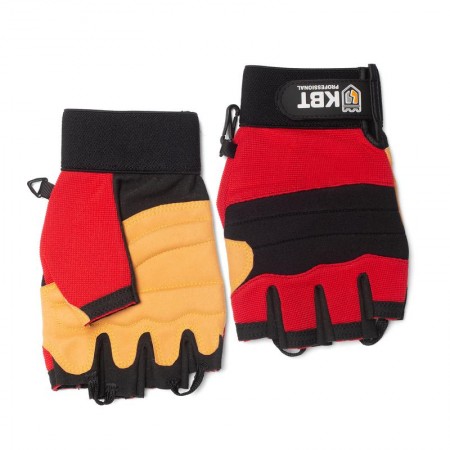 КВТ Перчатки монтажника беспальцевые, серия «ПРОФИ» С-39XL, 78683 KVT КВТ Перчатки монтажника беспальцевые, серия «ПРОФИ» С-39XL, 78683 KVT