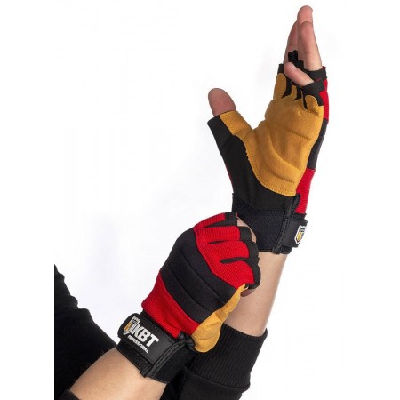 КВТ Перчатки монтажника беспальцевые, серия «ПРОФИ» С-39XL, 78683 KVT КВТ Перчатки монтажника беспальцевые, серия «ПРОФИ» С-39XL, 78683 KVT