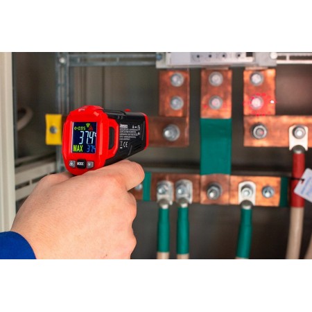 КВТ Безконтактный цифровой пирометр KT 650A КВТ Безконтактный цифровой пирометр KT 650A