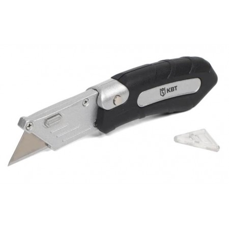 КВТ Нож строительный монтажный НСМ-20 79899 KVT КВТ Нож строительный монтажный НСМ-20 79899 KVT