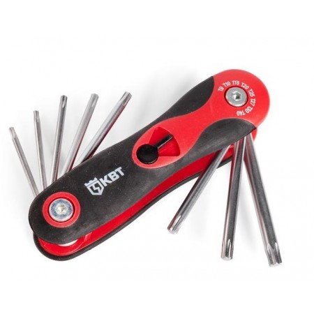 КВТ Набор ключей TORX НТК-Т-08 80958 KVT КВТ Набор ключей TORX НТК-Т-08 80958 KVT