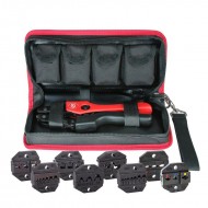 КВТ Пресс-клещи в прочной тканевой сумке с набором номерных матриц 83347 KVT