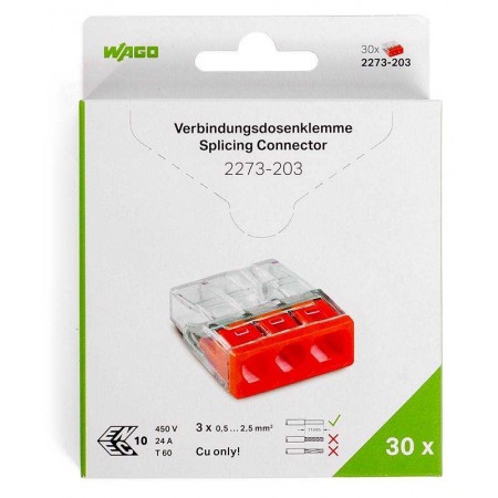 КВТ Клеммы WAGO 2273-208/996-010 (8Х2,5мм2) (блистер 10 шт.) 86573 KVT КВТ Клеммы WAGO 2273-208/996-010 (8Х2,5мм2) (блистер 10 шт.) 86573 KVT