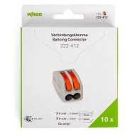 КВТ Клеммы WAGO 222-413/996-005 (3Х2,5мм2) (блистер 5шт.) 86577 KVT