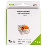 КВТ Клеммы WAGO 221-415/996-008 (5Х4,0мм2) (блистер 8шт.) 86581 KVT